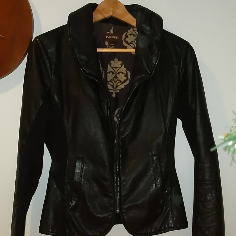 High collared blazer style jacket